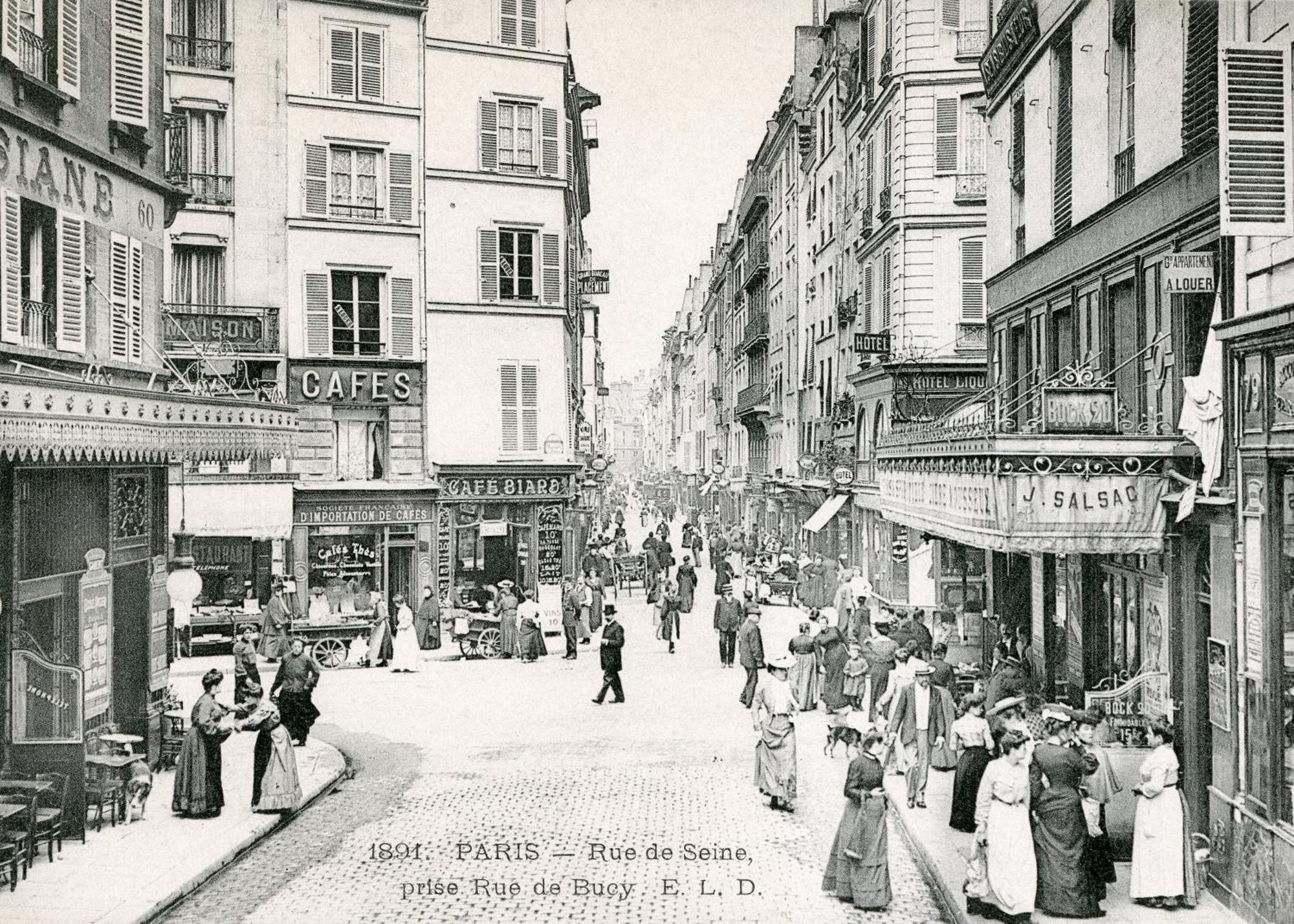 Hotel La Louisiane Paris Eksteriør billede